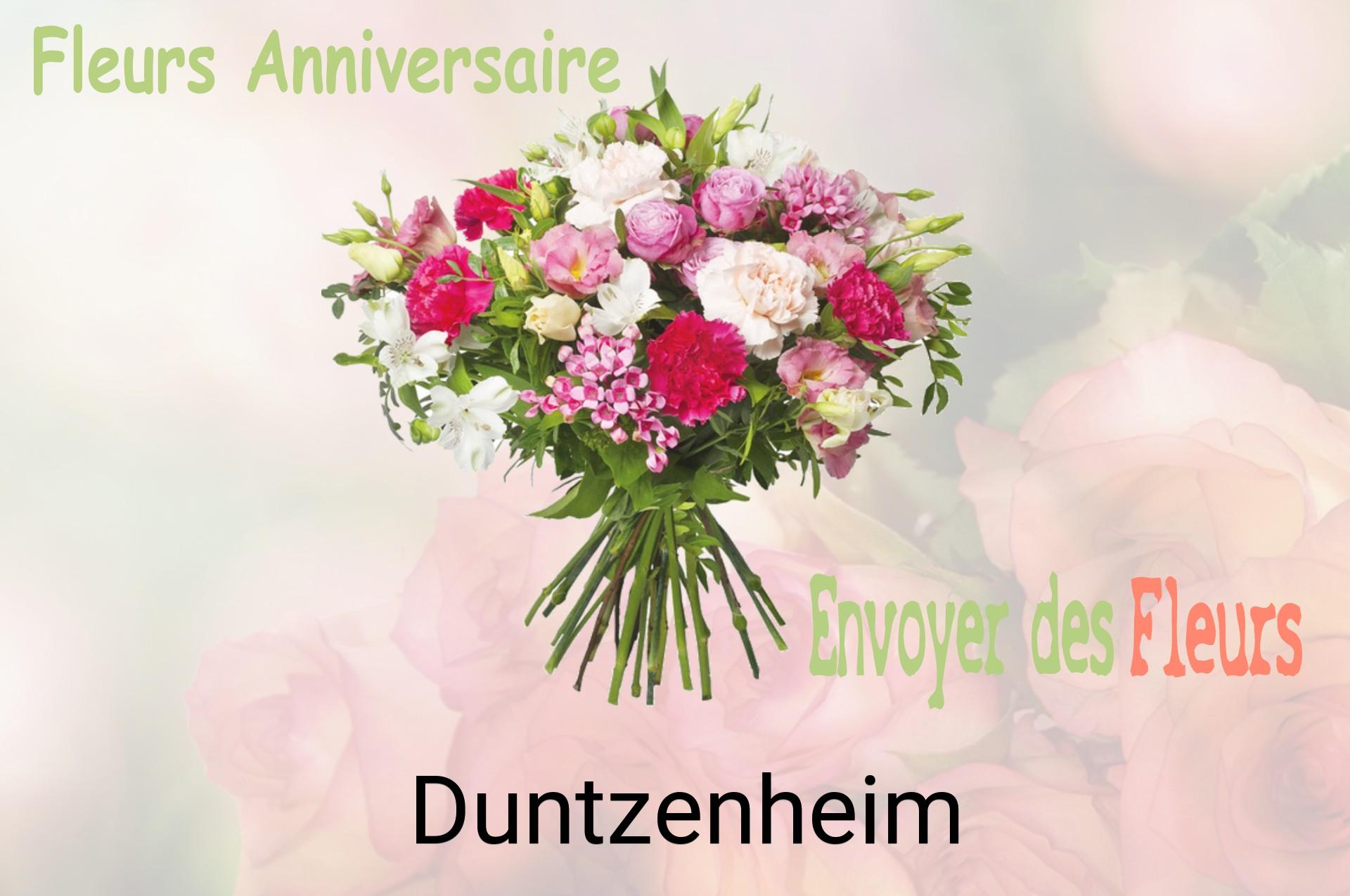 Bouquet de fleurs d’anniversaire livré à Duntzenheim